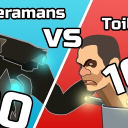 100 Cameramans vs 100 Toilets io