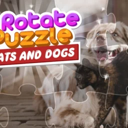 Rotate Puzzle Cats and Dogs