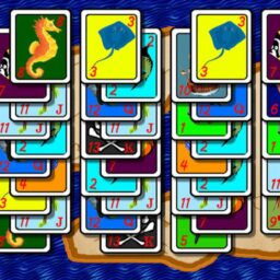 Treasure island solitaire
